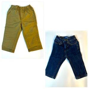 2 Pair of Pants for Baby 12 Months (12-18 Months) (Read Description)
